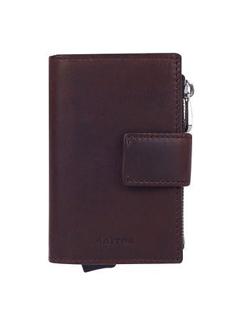 Maître Birkheim C-Four Pouzdro na kreditní karty RFID ochrana Kůže 6.5 cm