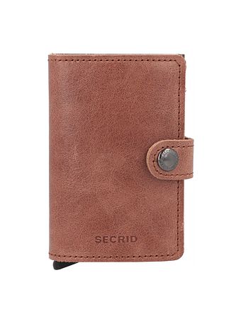 Secrid Miniwallet Vintage držitel kreditní karty peněženka RFID kůže 6,5 cm