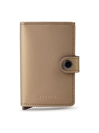 Secrid Miniwallet Pouzdro na kreditní karty RFID ochrana Kůže 10 cm