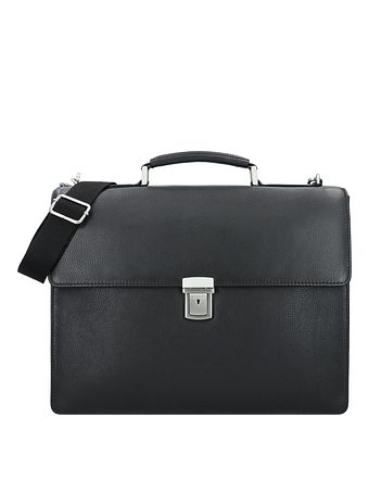 Leonhard Heyden Berlínská kožená aktovka s přihrádkou na notebook 40 cm Leonhard Heyden Berlínská kožená aktovka s přihrádkou na notebook 40 cm