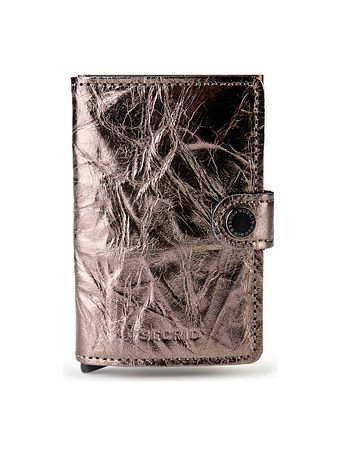 Secrid Miniwallet Crunch Kreditkartenetui RFID Leder 6,5 cm