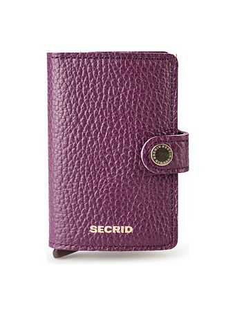 Secrid Miniwallet Pouzdro na kreditní karty RFID ochrana Kůže 6.5 cm