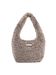 Seidenfelt warm taupe