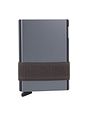 Secrid Slimwallet Cardslide pouzdro na kreditní karty RFID 6,5 cm - charcoal Secrid Slimwallet Cardslide pouzdro na kreditní karty RFID 6,5 cm