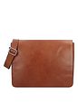 Leonhard Heyden Cambridge Messenger kožený 38 cm přihrádka na notebook - cognac Leonhard Heyden Cambridge Messenger kožený 38 cm přihrádka na notebook