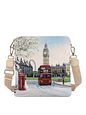 Y Not? Yesbag Crossbody taška 23 cm - london Y Not? Yesbag Crossbody taška 23 cm