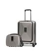 Redolz Essentials 14 kuffertsæt 2 stk. kabine-trolley med stretchfold + beautycase