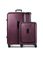 Redolz Essentials 14 sada kufrů na 4 kolečkách 2 ks přihrádky na notebook s roztažitelným skládáním - aubergine metallic Redolz Essentials 14 sada kufrů na 4 kolečkách 2 ks přihrádky na notebook s roztažitelným skládáním
