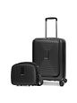 Redolz Essentials 14 kuffertsæt 2 stk. kabine-trolley med stretchfold + beautycase