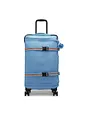 Kipling Basic Spontaneous 4 kolečka kufr M 66 cm - vintage blue Kipling Basic Spontaneous 4 kolečka kufr M 66 cm