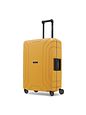 Redolz Essentials 15 4-hjulet trolley 65 cm med trepunktsfastgørelse - dark yellow Redolz Essentials 15 4-hjulet trolley 65 cm med trepunktsfastgørelse