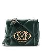 Love Moschino Taška přes rameno 21 cm - green Love Moschino Taška přes rameno 21 cm