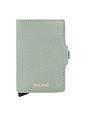 Secrid Twinwallet Pouzdro na kreditní karty RFID ochrana Kůže 7 cm - sea green Secrid Twinwallet Pouzdro na kreditní karty RFID ochrana Kůže 7 cm