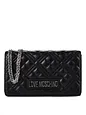 Love Moschino Crossbody taška 22 cm - nero-silber Love Moschino Crossbody taška 22 cm