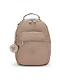 Kipling Basic Seoul Městský batoh S 35 cm - tan beige Kipling Basic Seoul Městský batoh S 35 cm