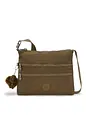 Kipling Basic Alvar Crossbody taška 33 cm - smooth khaki Kipling Basic Alvar Crossbody taška 33 cm
