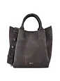 abro Essential Kabelka Kůže 21 cm - grey abro Essential Kabelka Kůže 21 cm