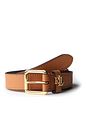 Lauren Ralph Lauren Logo Opasek Kůže - classic caramel Lauren Ralph Lauren Logo Opasek Kůže