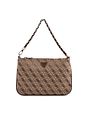 Guess Malá kabelka 25 cm - latte logo Guess Malá kabelka 25 cm