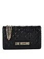 Love Moschino Crossbody taška 22 cm - nero-gold Love Moschino Crossbody taška 22 cm