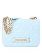 Love Moschino Quilted Taška přes rameno 26 cm - sky blue Love Moschino Quilted Taška přes rameno 26 cm