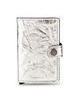 Secrid Miniwallet Crunch Kreditkartenetui RFID Leder 6,5 cm - silver Secrid Miniwallet Crunch Kreditkartenetui RFID Leder 6,5 cm