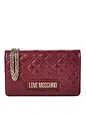Love Moschino Crossbody taška 22 cm - vino Love Moschino Crossbody taška 22 cm
