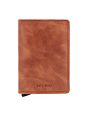 Secrid Slimwallet Pouzdro na kreditní karty RFID ochrana Kůže 6.5 cm - cognac silver Secrid Slimwallet Pouzdro na kreditní karty RFID ochrana Kůže 6.5 cm