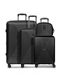 Redolz Essentials 14 4-hjulet kuffertsæt + beautycase 4 stk. med stretchfold