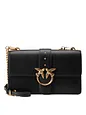 PINKO Love One Crossbody taška 27 cm - nero-antique gold PINKO Love One Crossbody taška 27 cm