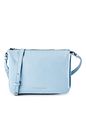 Liebeskind Nina Crossbody taška M Kůže 25 cm - blue denim Liebeskind Nina Crossbody taška M Kůže 25 cm