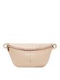 Mandarina Duck Mellow Leather Ledvinka Kůže 30 cm - warm taupe Mandarina Duck Mellow Leather Ledvinka Kůže 30 cm