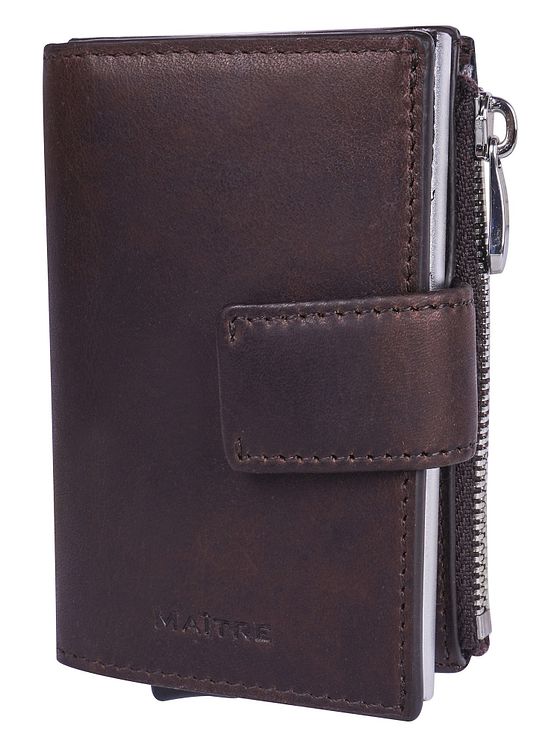 Maître Birkheim C-Four Pouzdro na kreditní karty RFID ochrana Kůže 6.5 cm