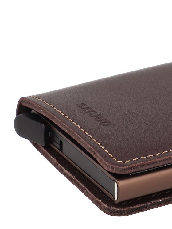 Secrid Slimwallet Originální pouzdro na kreditní karty peněženka RFID kůže 6,5 cm Secrid Slimwallet Originální pouzdro na kreditní karty peněženka RFID kůže 6,5 cm
