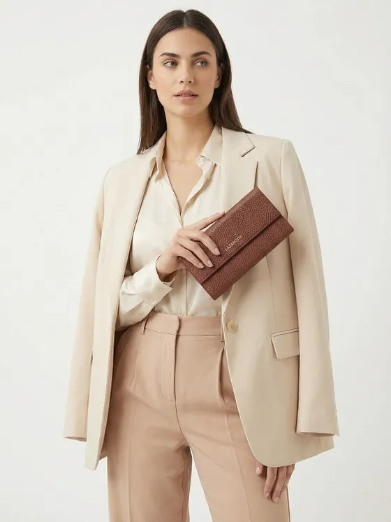 Lazarotti Bologna Leather Peněženka Kůže 19 cm Lazarotti Bologna Leather Peněženka Kůže 19 cm