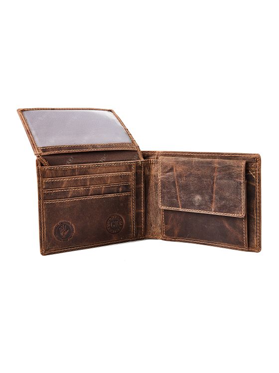 Greenburry Karpfen Peněženka Kůže 12 cm Greenburry Karpfen Peněženka Kůže 12 cm