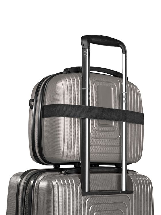 Redolz Essentials 14 kuffertsæt 2 stk. kabine trolley med stretch fold & beautycase
