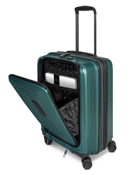 Redolz Essentials 14 kuffertsæt 2 stk. kabine-trolley med stretchfold + beautycase