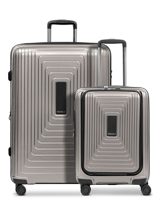 Redolz Essentials 14 4-hjuls kuffertsæt 2 stk. laptoprum med stretchfold Redolz Essentials 14 4-hjuls kuffertsæt 2 stk. laptoprum med stretchfold
