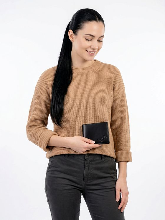 oxmox Leather Peněženka RFID ochrana Kůže 12 cm oxmox Leather Peněženka RFID ochrana Kůže 12 cm