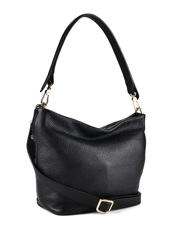 abro Ebony Taška přes rameno Kůže 30 cm abro Ebony Taška přes rameno Kůže 30 cm