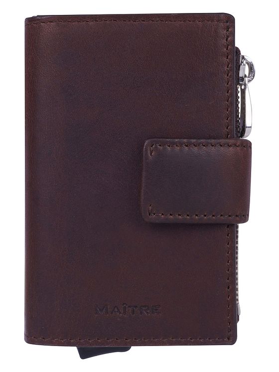 Maître Birkheim C-Four Pouzdro na kreditní karty RFID ochrana Kůže 6.5 cm