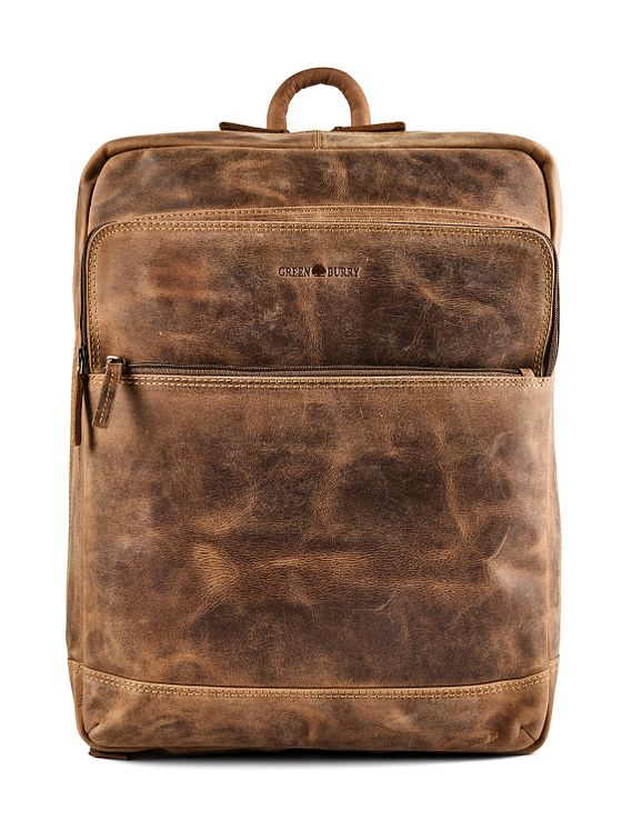 Greenburry Vintage Daypack Læder 42 cm Laptoprum
