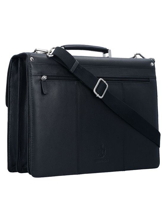 Leonhard Heyden Berlínská kožená aktovka s přihrádkou na notebook 42 cm Leonhard Heyden Berlínská kožená aktovka s přihrádkou na notebook 42 cm
