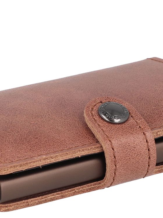Secrid Miniwallet Vintage držitel kreditní karty peněženka RFID kůže 6,5 cm Secrid Miniwallet Vintage držitel kreditní karty peněženka RFID kůže 6,5 cm