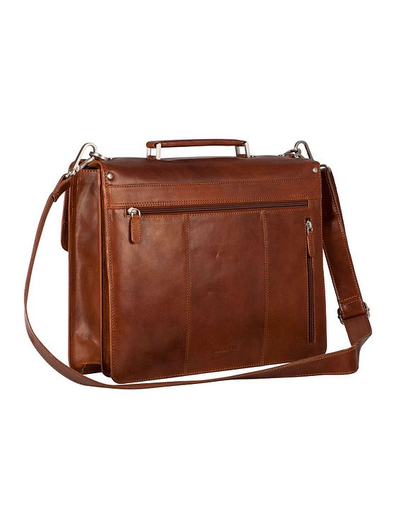 Leonhard Heyden Kožená aktovka Cambridge s přihrádkou na notebook 40 cm Leonhard Heyden Kožená aktovka Cambridge s přihrádkou na notebook 40 cm