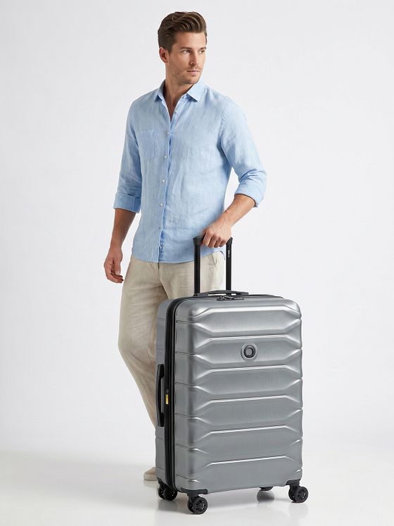 Delsey Paris Meteor 4 kolečka Cestovní taška L 78 cm Expandovatelný
