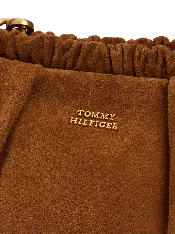 Tommy Hilfiger Soft Leather Vaková kabelka Kůže 25 cm Tommy Hilfiger Soft Leather Vaková kabelka Kůže 25 cm
