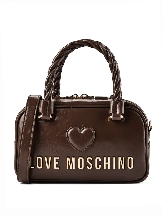 Love Moschino Nero Kabelka Kůže 21 cm Love Moschino Nero Kabelka Kůže 21 cm