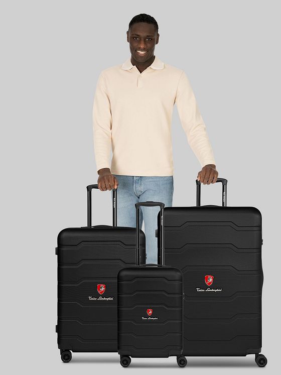 Tonino Lamborghini Bologna 4 kolečka Sada kufrů 3-dílný Tonino Lamborghini Bologna 4 kolečka Sada kufrů 3-dílný